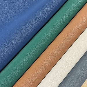 100% POLIURETANO imitación cuero semi PU sofá sintético tela de cuero de alta calidad fabricación de muebles Lowell - Product Image 1