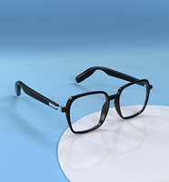 Lunettes audio intelligentes à commande tactile, lunettes intelligentes tendance avec monture en matériau TR90 pour un usage quotidien et en extérieur, G1G