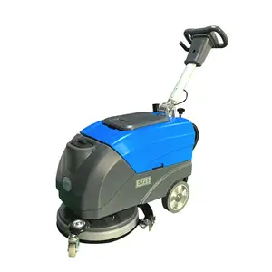 Machines Electric Walk Behind Sweeper Flooring Cleaning Motor New Product 2020 Plastic Blue Provided Restaurant Equipment DC 24V