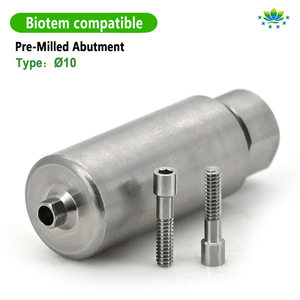 Cam Titan Lớp 5 premill abutment pre-xay trống premiled abutment cho <span class=keywords><strong>biotem</strong></span> - Product Image 4