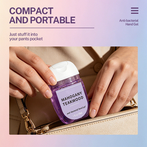 <span class=keywords><strong>Gel</strong></span> Desinfectante de Manos Personalizado, Tamaño Viaje, a Base de Alcohol, con Aroma Floral y Frutal, para Mujeres, Proveedor al por Mayor - Product Image 3