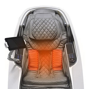 Luxe <span class=keywords><strong>pas</strong></span> <span class=keywords><strong>cher</strong></span> prix 4D AI musique corps entier airbags Shiatsu zéro gravité pédicure électrique fauteuil de massage fauteuil produits de massage - Product Image 3