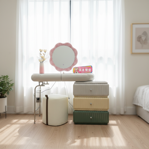 Table de toilette moderne personnalisable à 3 tiroirs pour chambre à coucher, achat en gros direct usine - Product Image 1