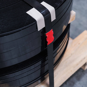 Hot nhúng mạ kẽm Dải nướng màu xanh Tempered thép đóng đai q195 Q235 sơn màu đen recoiling cáp có thể điều chỉnh Armor dây đeo - Product Image 3