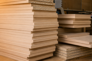 Panneau MDF plaqué bois grainé 4x8 pour armoires, meubles et décoration intérieure - <span class=keywords><strong>Nancy</strong></span> - Product Image 2