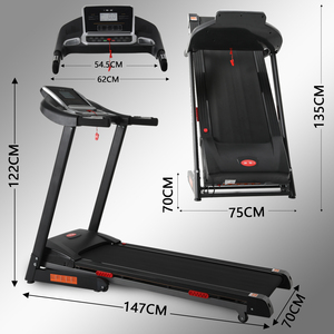 <span class=keywords><strong>Tapis</strong></span> <span class=keywords><strong>Roulant</strong></span> Professionale ad Alta Velocità 1-16km/h con Motore da 3.0HP, Spedizione da Magazzino Francese - Product Image 6
