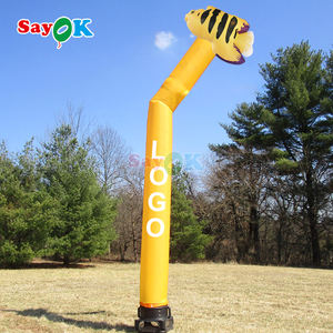 Sayok disesuaikan hewan tiup naga udara penari dinosaurus Sky Dancer untuk promosi acara - Product Image 3