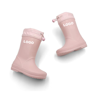 Bottes <span class=keywords><strong>de</strong></span> <span class=keywords><strong>pluie</strong></span> pour enfants, filles et garçons, bottes Wellington légères en PVC, bottes <span class=keywords><strong>de</strong></span> jardin imperméables, logo personnalisé - Product Image 5