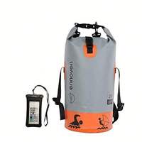 Sac à dos étanche Marazual pour sports de plein air, IPX6 IPX7 IPX8, sac étanche flottant avec fermeture à enroulement pour la plage, la natation, le kayak