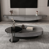 Table basse minimaliste italienne en acier inoxydable, style moderne, disponible en différentes tailles et formes, idéale pour salon, petite taille.