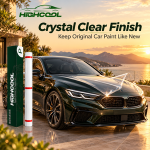 HIGHCOOL - Película Protectora Transparente para Pintura Automotriz, TPU PPF, Autoregenerable, Duradera, Transparente, para el Exterior del Automóvil - Product Image 1