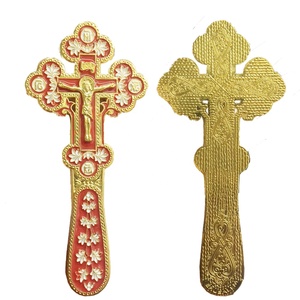 2020 en alliage de <span class=keywords><strong>zinc</strong></span> plaqué or cérémonie Catholique tenant une croix orthodoxe nouveau <span class=keywords><strong>sur</strong></span> <span class=keywords><strong>le</strong></span> nouveau - Product Image 5