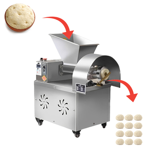 Factory Supply Automatic Small <b>Bread</b> Dough Ball Cutting <b>Making</b> <b>Machinery</b> Adjustable Dough Divider 5-200g Weight Range Cutter - Product Image 1