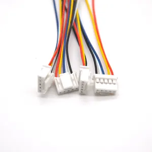 Jogo de cabos personalizado da tinta de onda, montagem eletrônica do cabo jst phd 2.0 pitada 5pin