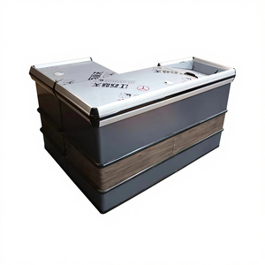 PFT 메탈 계산대 견고한 선반 간편한 스타일 편의점 슈퍼마켓 계산대 빠른 설치 - Product Image 3