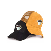 Casquettes vintage personnalisées, casquettes brodées sur mesure, casquettes trucker en daim végétalien