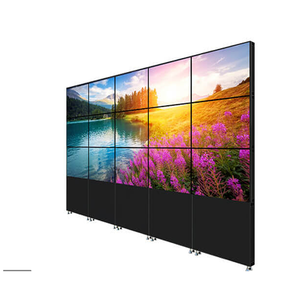 Papan reklame Digital dinding Video <span class=keywords><strong>LCD</strong></span> 55 inci, tampilan tempelan dinding komersial untuk layar kontrol penyambungan ruang - Product Image 6