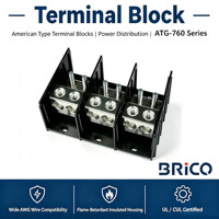 Bloc de distribution de puissance de type américain série ATG-760, 600V 760A, conforme aux normes UL/CUL, CQC, RoHS pour usage industriel