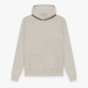 Men's Essential Light Inverno Hoodie Alta Qualidade 100% Algodão <span class=keywords><strong>Pullover</strong></span> Oversized com Forro De Malha Moletom Com Capuz - Product Image 3