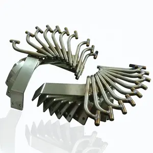 OEM Fabricación de chapa de metal corte por láser fabricante de chapa servicio de doblado de tubos de acero