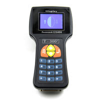 Programador de llave de coche t300, dispositivo de programación de llaves de coche V17.8, Inglés y Español opcional, envío gratuito por DHL