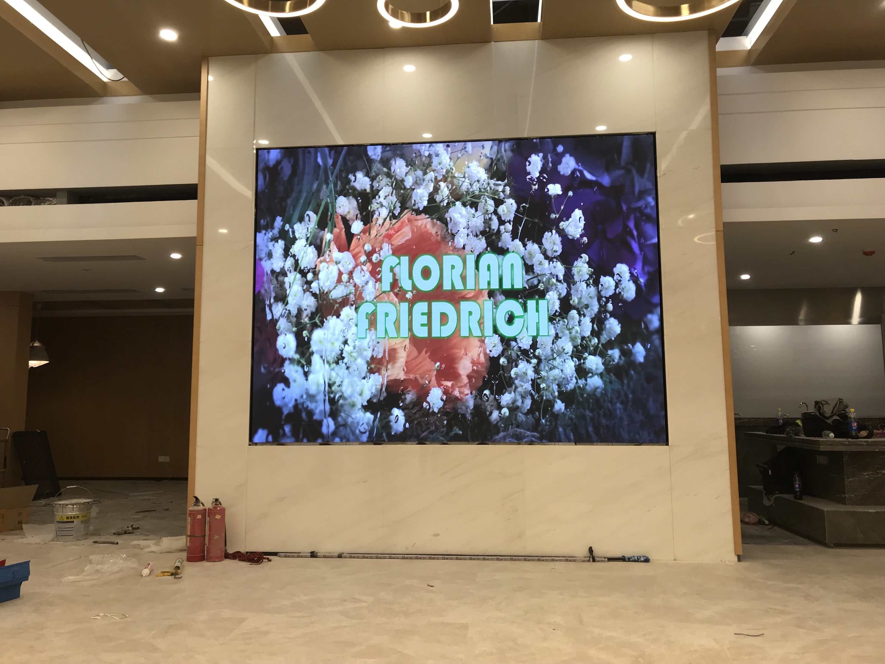 Led Chipstar haute définition p1.904 de petit pixel a mené l'affichage 4 k 8 k a mené l'affichage d'écran mené d'intérieur de location HD TV/vidéo mur