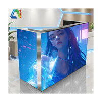 Écran LED intelligent couleur pleine gamme souple pour affichage LED de danse, idéal pour cabine DJ P2.6, KTV, bar, scène d'hôtel, fête, mur vidéo LED intérieur