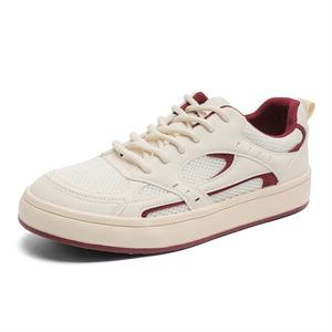 Calzado deportivo de diseño innovador, versátil y casual para hombre, modelo nuevo de primavera 2025, zapatillas blancas transpirables de malla. - Product Image 5