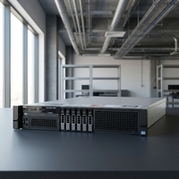 Server Rak PowerEdge R820 2U 4-Socket Quad Xeon E5-4600 V2 DDR3 Enterprise Virtualization Storage Server Bekas
