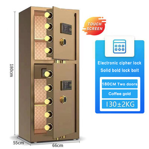 ตู้เซฟนิรภัยอิเล็กทรอนิกส์ระบบสแกนลายนิ้วมือ XBT Biometric Gold รุ่นหรูหราขนาดใหญ่ พร้อมคุณสมบัติอัจฉริยะ ผลิตจากเหล็กแผ่นรีดเย็น - Product Image 6