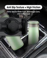 Porte-gobelet de console centrale compatible avec Ford Explorer 2020-2024 |   Insert amovible en silicone pour porte-gobelet, antidérapant et imperméable