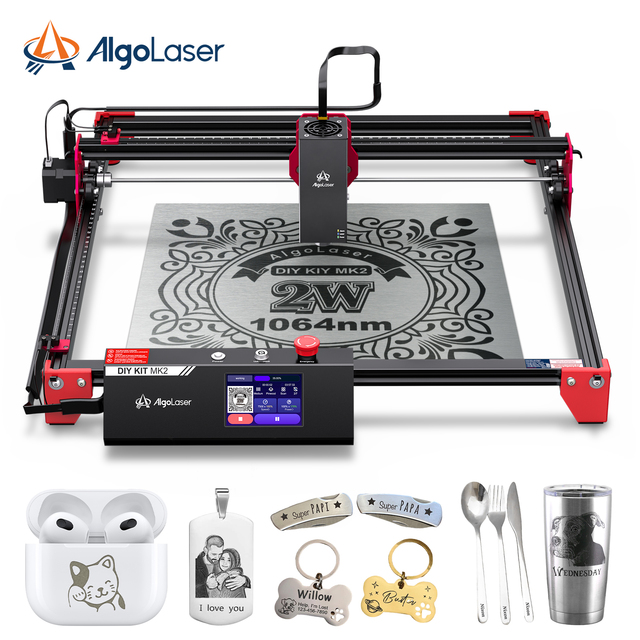 Algolaser DIY KIT MK2 1064 Factory Handheld Credit Card Jewelry Metal Laser Engraving Machine
