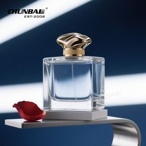 Flacons de Parfum Arabes Noirs de Luxe en Métal de Zinc en Forme de Lune, Vides, de 15ml, 30ml, 50ml, 100ml avec Boîte - Product Image 6