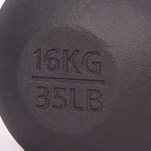 Gym Kettle-bell Fitness Durable Cast Iron <strong>Kettlebells</strong> <strong>10kg</strong> 20kg 24kg 32kg Powder Coated Weights for Bodybuilding - Product Image 3