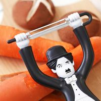 Fruit Groente Aardappel Chaplin Cutter Mes Creatieve Plastic Tekens Dunschiller Koken Gereedschap Keuken Gadgets Accessoires 1Pc
