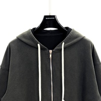 Veste unisexe à manches longues, style Dark Design, nouvelle collection automne, à capuche, décontractée, polyvalente, ample, populaire