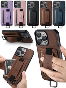 Custodia per telefono in pelle per <span class=keywords><strong>iPhone</strong></span> 16 15 14 13 12 <span class=keywords><strong>11</strong></span> <span class=keywords><strong>Pro</strong></span> Max Cover posteriore - Product Image 6