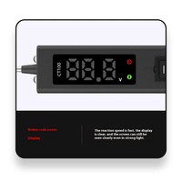 Probador de circuito automotriz de 0-80V, sistema eléctrico automático, probador de circuito de vehículo de diagnóstico para probar circuitos Automotrices