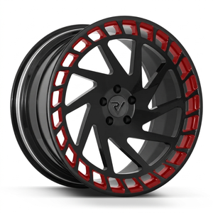 Rines <span class=keywords><strong>de</strong></span> Aleación Forjados Estilo 437M <span class=keywords><strong>de</strong></span> 19, 20, 21, 22 y 23 Pulgadas Personalizados para BMW F80 M3 F82 M4 5x120, Negro Brillante Pulido, Ligeros - Product Image 3