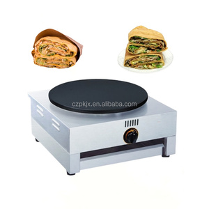 Machine de cuisson de crêpe rotative commerciale Machines de crêpière professionnelle largement utiliser 40cm prix de l'équipement de fabrication de crêpes - Product Image 3