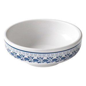 Xiangyuan <b>Melamine</b> Tableware Set 4-Piece Blue White Porcelain Style Bowl <b>Plate</b> Cup Spoon Set For Hotel Restaurant Use - Product Image 5