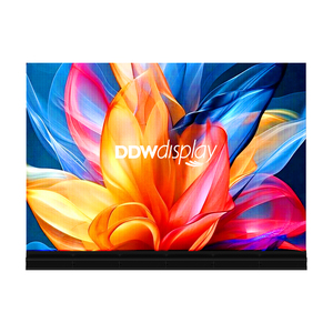 울트라 얇은 실내 4K Led 비디오 벽 자체 접착 창 디스플레이 유연한 화면 투명 Led 필름 5 년 보증 햇빛 - Product Image 1