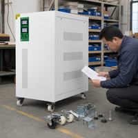 Stabilisateur de tension automatique servo industriel laser triphasé pour équipement de découpe, machine de découpe laser CNC TNS-20KVA