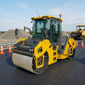Rodillo Vibratorio Tándem XD105T de 10 Toneladas, 104kW, 110kN, Doble Amplitud, Doble Frecuencia, para Compactación de Carreteras y Aeropuertos, Exportación Directa de China - Product Image 2