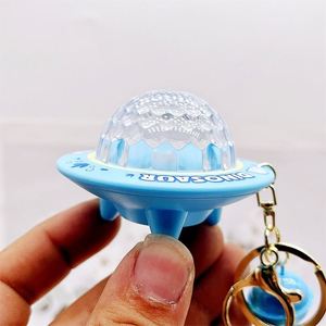 New Creative Night <b>Light</b> Schoolbag Pendant Key Chain Multicolor Atmosphere <b>Light</b> Flying <b>Projection</b> Keychain for Kids Gifts - Product Image 5