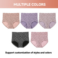 Culottes sexy Morcoda à imprimé léopard, grande taille 2XL, respirantes, confortables, douces, teintes unies, pour usage quotidien, prix abordable, sous-vêtements sculptants pour femmes