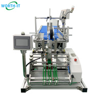 Machine d'alimentation, de comptage et de superposition continue pour carton ondulé, emballage et produits en vrac
