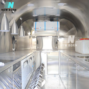 Retro kamyon gıda mobil yiyecek arabası römork ithalatçı sandviç sepeti gıda kamyoneti dondurma arabası mobil öğle yemeği kamyon - Product Image 4