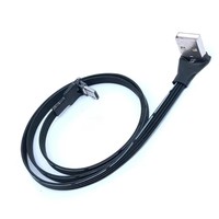 5cm-300cm superflach, flexibel, gerade nach oben, unten, links, rechts, 90° abgewinkelt °   USB Micro-USB-Stecker zu USB-Stecker Datenkabel 1m 2m
