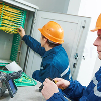 Armoire de raccordement optique extérieure étanche pour télécommunications, 288 fibres, IP65, pour réseau FTTH